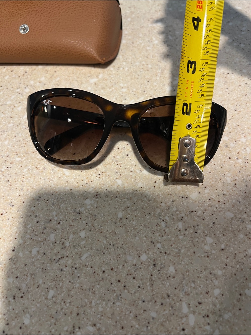 Ray-Ban Women’s Tortoiseshell Cat-Eye Sunglasses - Brown Gradient Lenses - Picture 11 of 15